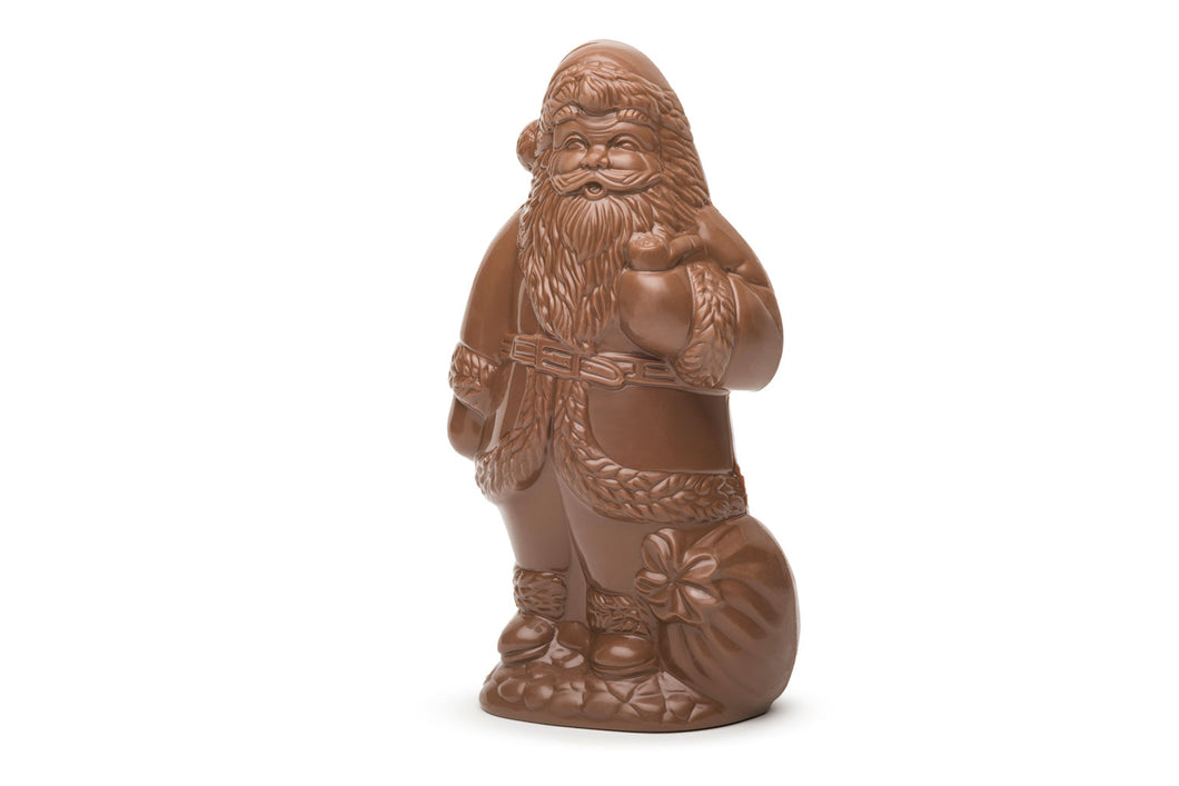 Babbo Natale di cioccolato al latte - grande