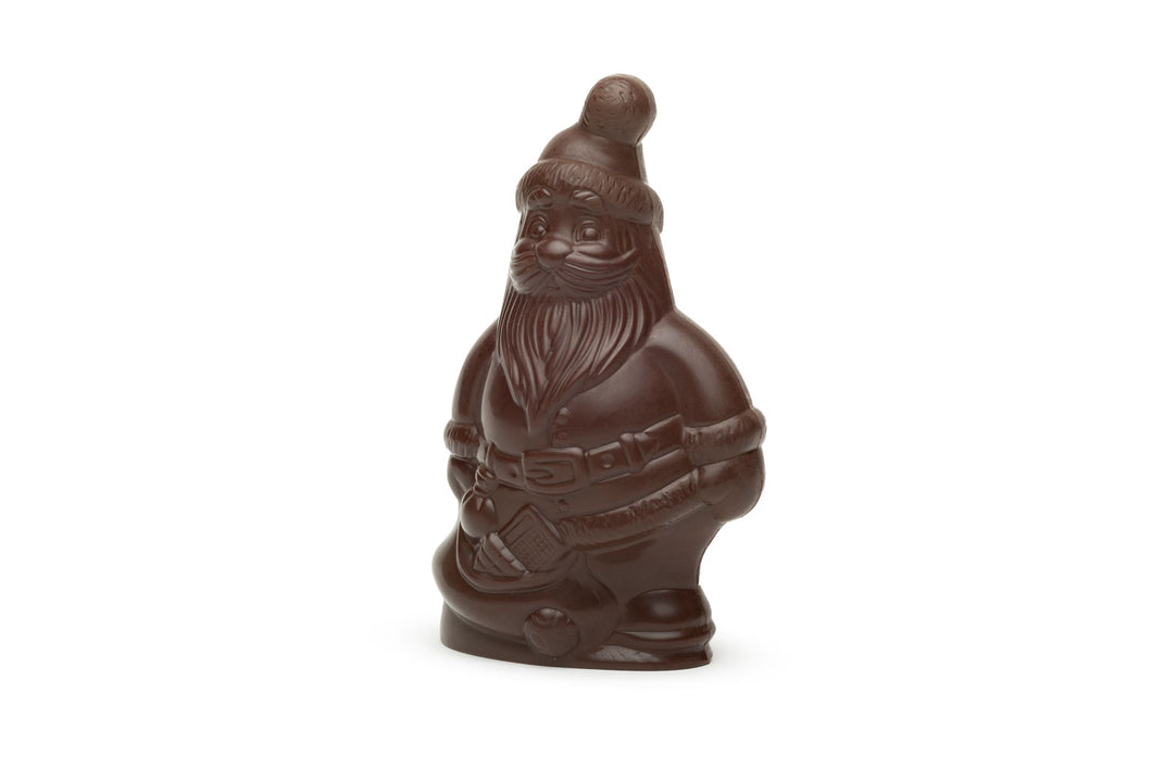 Babbo Natale di cioccolato fondente - piccolo