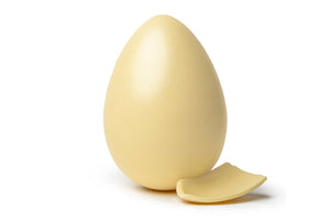Uovo di cioccolato BIANCO - confezione Arcobaleno